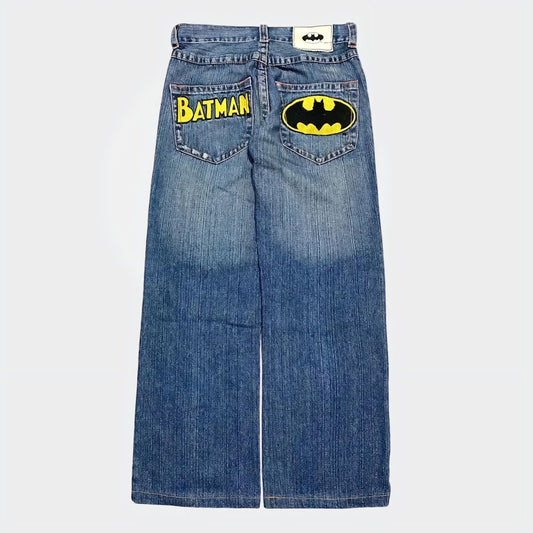 BAT-MAN BLUE BAGGY JEANS